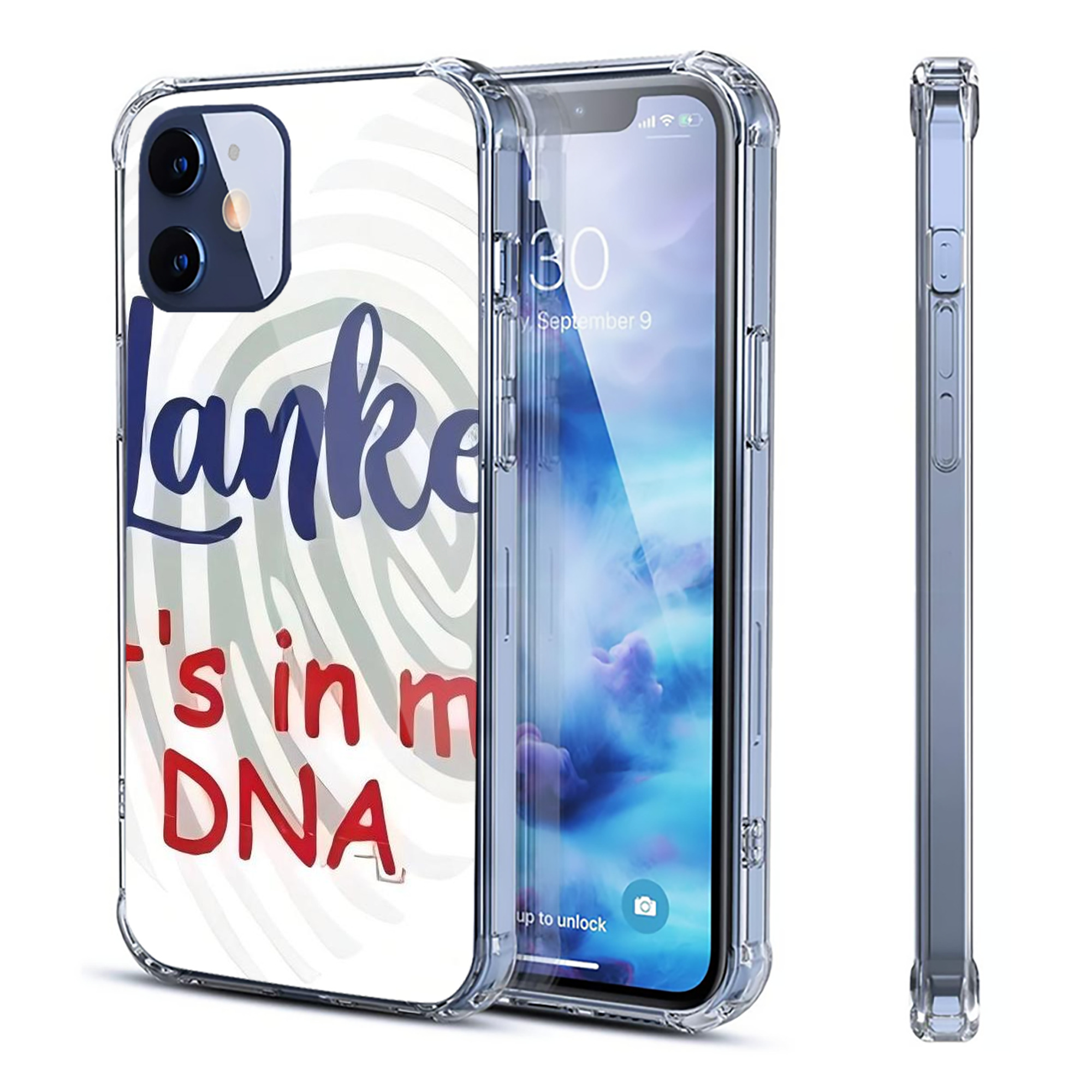 New York Yankees 234 Clear IPhone 12 Case – Soft TPU With UV Print – Enhanced Drop Protection, Precise Fit, Anti-Fingerprint, Customizable Design, Scratch-Resistant, Yellow-Resistant